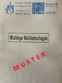 Wichtige Wahlunterlagen