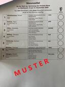 Stimmzettel 2